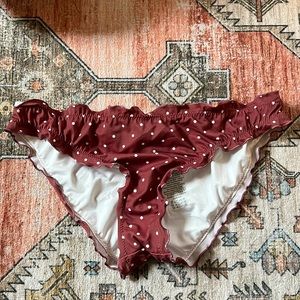 PINK Ruffle Cheeky Bottoms